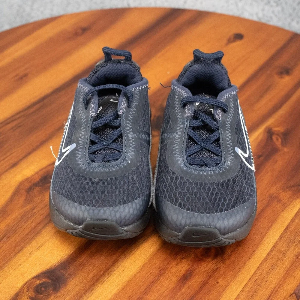 Nike AIR MAX 2090 BABY SHOES SIZE 5C TODDLER WOLF BLUE BLACK